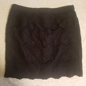 Halogen lace pencil skirt 14